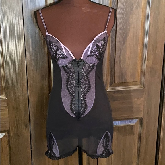 La Perla Italy Black Label Eyelash Lace Slip - Picture 2 of 10